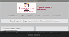 Desktop Screenshot of laconstruction-bourgogne.com