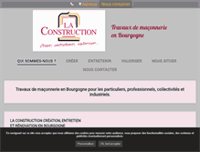 Tablet Screenshot of laconstruction-bourgogne.com